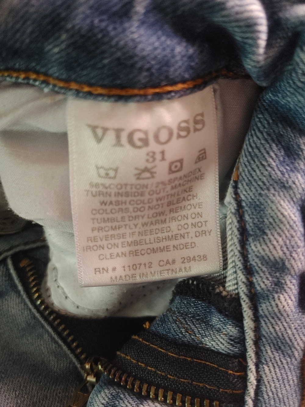Vigoss Women Light Blue Slim Denim Jeans
